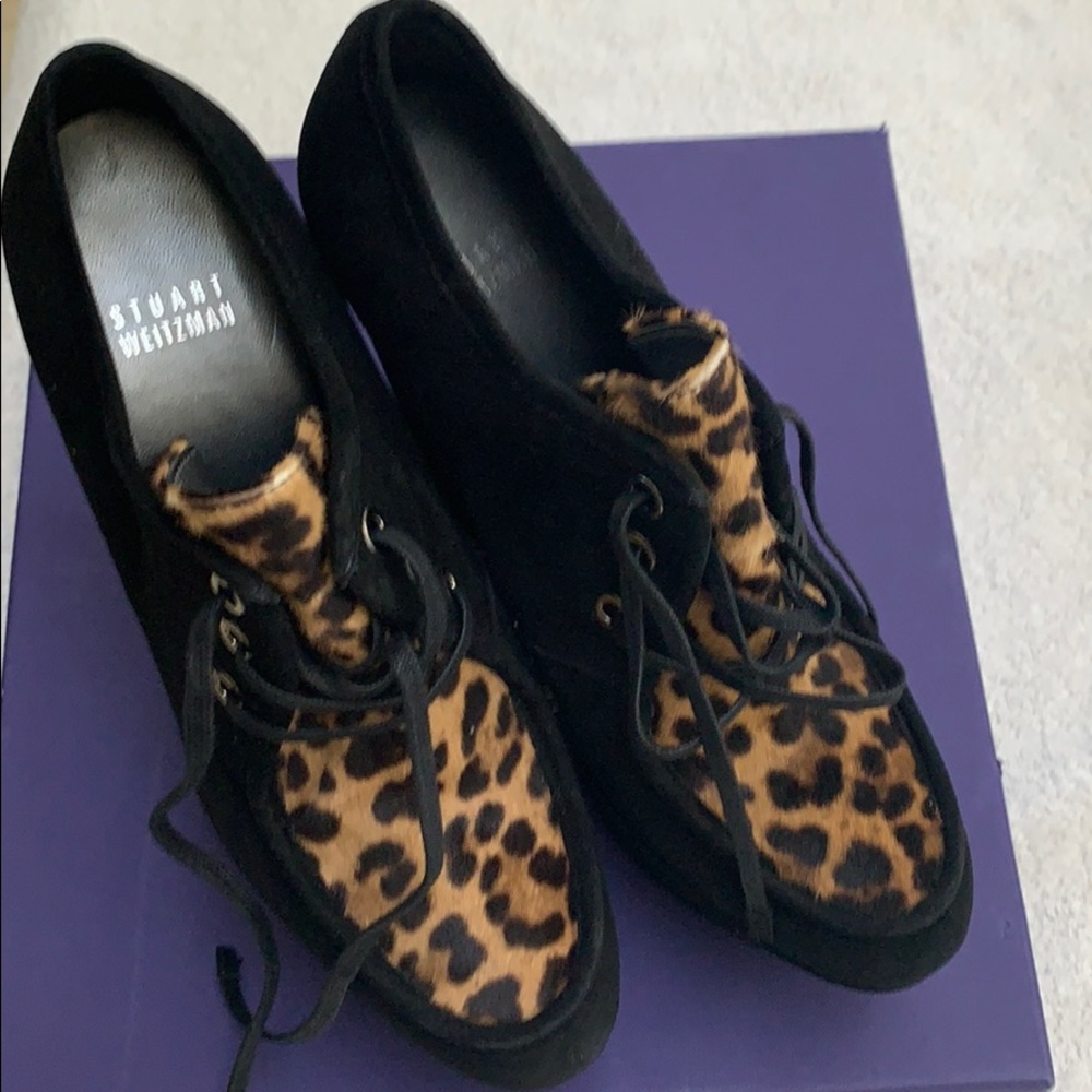 Stuart Weitzman Wallis Suede wedges